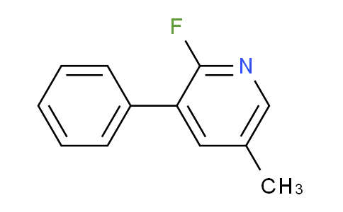 2-Fluoro-5-methyl-3-phenylpyridine
