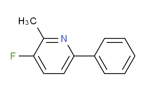 3-Fluoro-2-methyl-6-phenylpyridine