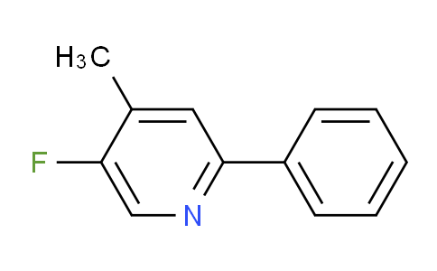 5-Fluoro-4-methyl-2-phenylpyridine
