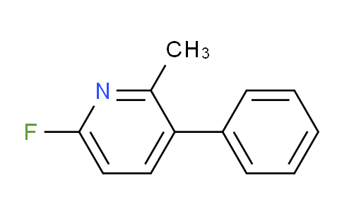 6-Fluoro-2-methyl-3-phenylpyridine