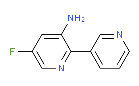5-Fluoro-2-(pyridin-3-yl)pyridin-3-amine