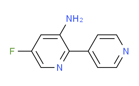 5-Fluoro-2-(pyridin-4-yl)pyridin-3-amine