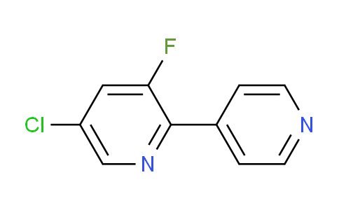 5-Chloro-3-fluoro-2-(pyridin-4-yl)pyridine
