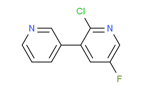 2-Chloro-5-fluoro-3-(pyridin-3-yl)pyridine
