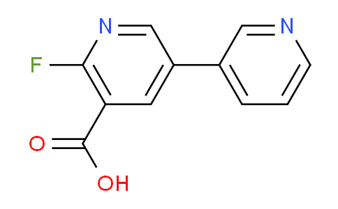 2-Fluoro-5-(pyridin-3-yl)nicotinic acid