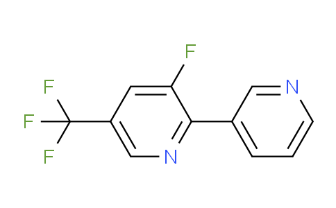 3-Fluoro-2-(pyridin-3-yl)-5-(trifluoromethyl)pyridine