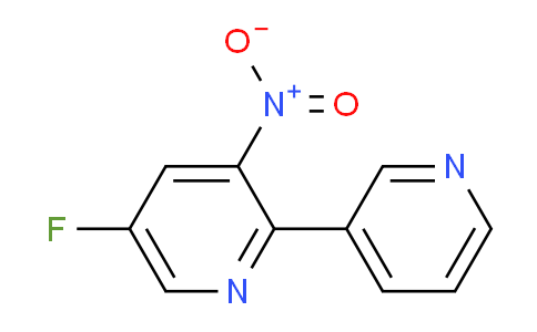 5-Fluoro-3-nitro-2-(pyridin-3-yl)pyridine