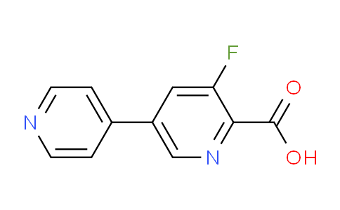 AM78419 | 1214329-28-8 | 3-Fluoro-5-(pyridin-4-yl)picolinic acid