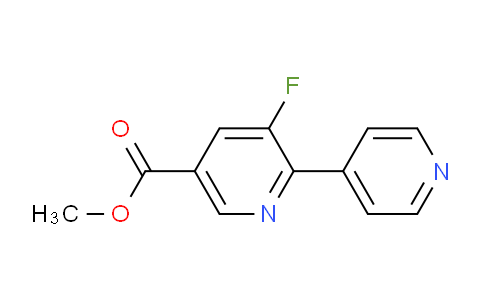 AM78427 | 1214369-35-3 | Methyl 5-fluoro-6-(pyridin-4-yl)nicotinate
