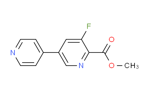 AM78450 | 1214381-46-0 | Methyl 3-fluoro-5-(pyridin-4-yl)picolinate