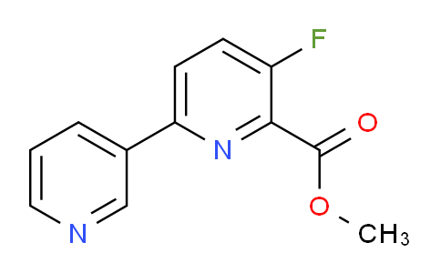 AM78453 | 1214369-44-4 | Methyl 3-fluoro-6-(pyridin-3-yl)picolinate