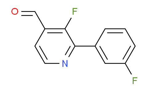 AM78497 | 1227583-17-6 | 3-Fluoro-2-(3-fluorophenyl)isonicotinaldehyde