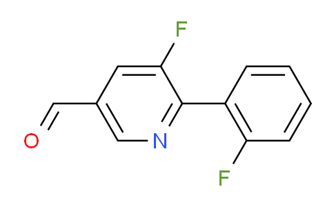 AM78499 | 1227565-29-8 | 5-Fluoro-6-(2-fluorophenyl)nicotinaldehyde
