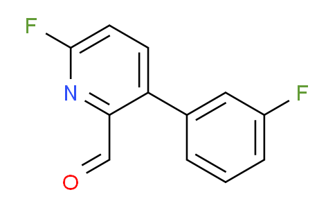 AM78529 | 1227490-16-5 | 6-Fluoro-3-(3-fluorophenyl)picolinaldehyde