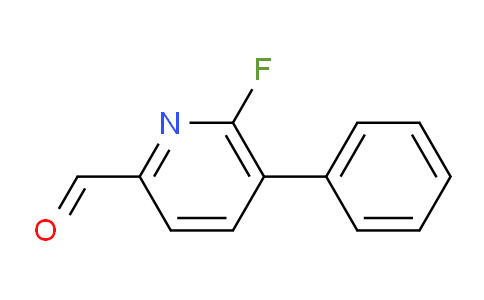 6-Fluoro-5-phenylpicolinaldehyde