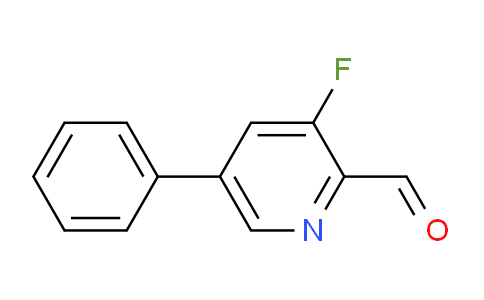 3-Fluoro-5-phenylpicolinaldehyde