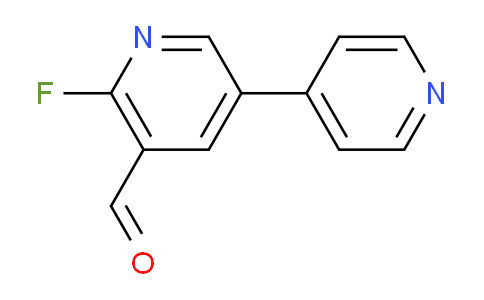 AM78564 | 1227583-05-2 | 2-Fluoro-5-(pyridin-4-yl)nicotinaldehyde