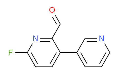 AM78587 | 1228898-46-1 | 6-Fluoro-3-(pyridin-3-yl)picolinaldehyde