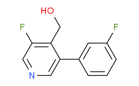 3-Fluoro-5-(3-fluorophenyl)pyridine-4-methanol