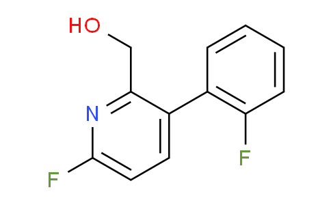 6-Fluoro-3-(2-fluorophenyl)pyridine-2-methanol