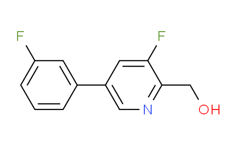 3-Fluoro-5-(3-fluorophenyl)pyridine-2-methanol