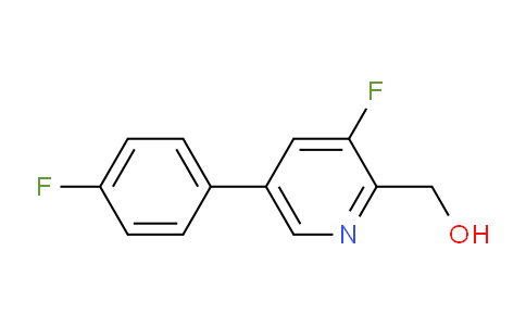 3-Fluoro-5-(4-fluorophenyl)pyridine-2-methanol