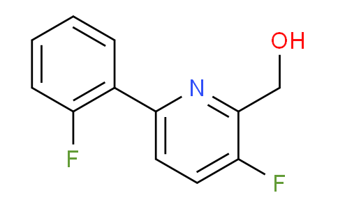 3-Fluoro-6-(2-fluorophenyl)pyridine-2-methanol