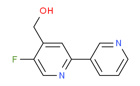 5-Fluoro-2-(pyridin-3-yl)pyridine-4-methanol