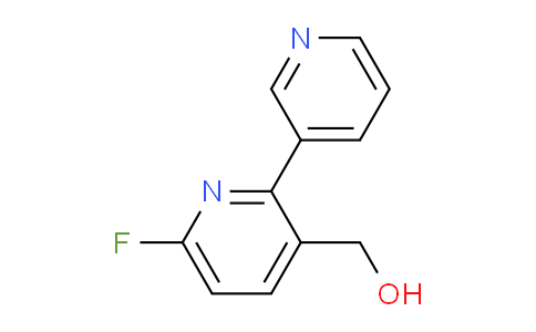 6-Fluoro-2-(pyridin-3-yl)pyridine-3-methanol