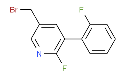 AM78796 | 1227511-45-6 | 3-Bromomethyl-6-fluoro-5-(2-fluorophenyl)pyridine