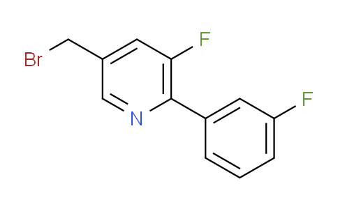 AM78806 | 1227586-85-7 | 3-Bromomethyl-5-fluoro-6-(3-fluorophenyl)pyridine