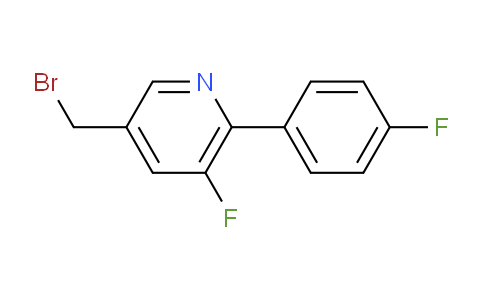 AM78807 | 1227563-62-3 | 3-Bromomethyl-5-fluoro-6-(4-fluorophenyl)pyridine