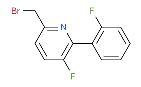 AM78808 | 1227606-53-2 | 2-Bromomethyl-5-fluoro-6-(2-fluorophenyl)pyridine