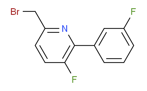 AM78809 | 1227585-04-7 | 2-Bromomethyl-5-fluoro-6-(3-fluorophenyl)pyridine
