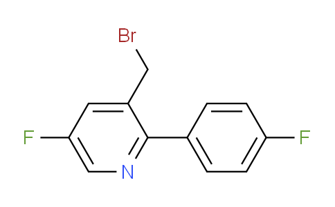 AM78813 | 1227563-76-9 | 3-Bromomethyl-5-fluoro-2-(4-fluorophenyl)pyridine