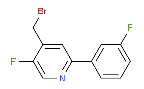 AM78815 | 1227606-61-2 | 4-Bromomethyl-5-fluoro-2-(3-fluorophenyl)pyridine