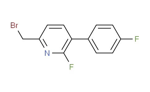 AM78828 | 1227514-13-7 | 2-Bromomethyl-6-fluoro-5-(4-fluorophenyl)pyridine