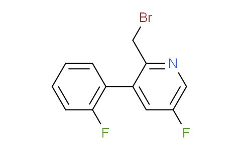 AM78829 | 1227599-91-8 | 2-Bromomethyl-5-fluoro-3-(2-fluorophenyl)pyridine