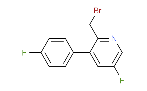 AM78831 | 1227585-94-5 | 2-Bromomethyl-5-fluoro-3-(4-fluorophenyl)pyridine