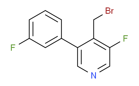 AM78833 | 1227606-69-0 | 4-Bromomethyl-3-fluoro-5-(3-fluorophenyl)pyridine