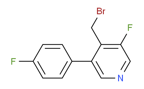 AM78834 | 1227563-97-4 | 4-Bromomethyl-3-fluoro-5-(4-fluorophenyl)pyridine