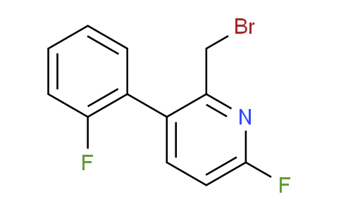 2-Bromomethyl-6-fluoro-3-(2-fluorophenyl)pyridine