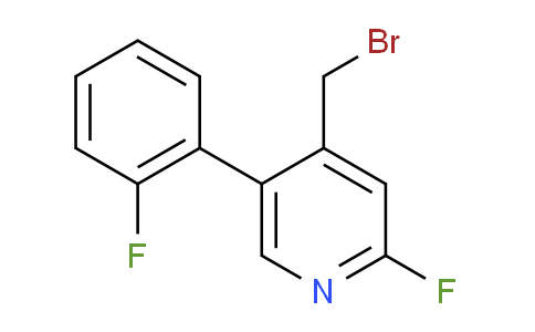 4-Bromomethyl-2-fluoro-5-(2-fluorophenyl)pyridine