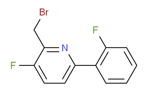 AM78847 | 1227606-84-9 | 2-Bromomethyl-3-fluoro-6-(2-fluorophenyl)pyridine