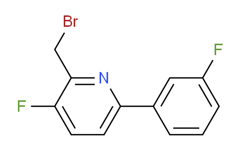 AM78848 | 1227586-31-3 | 2-Bromomethyl-3-fluoro-6-(3-fluorophenyl)pyridine