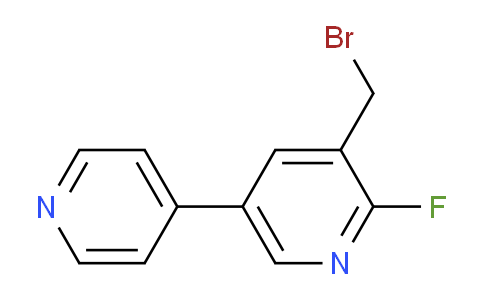 AM78862 | 1227570-95-7 | 3-Bromomethyl-2-fluoro-5-(pyridin-4-yl)pyridine