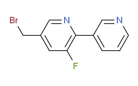 3-Bromomethyl-5-fluoro-6-(pyridin-3-yl)pyridine