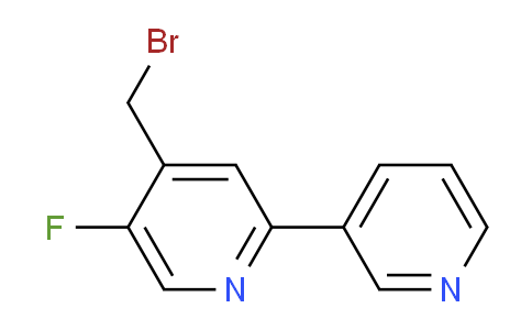 4-Bromomethyl-5-fluoro-2-(pyridin-3-yl)pyridine