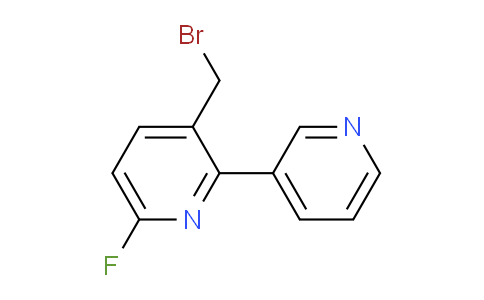 3-Bromomethyl-6-fluoro-2-(pyridin-3-yl)pyridine