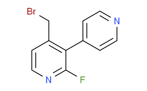 4-Bromomethyl-2-fluoro-3-(pyridin-4-yl)pyridine